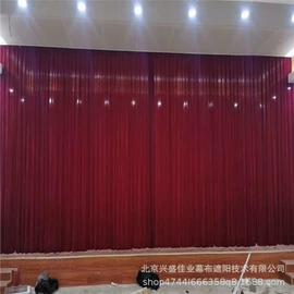 阳篷、雨篷;舞台幕布;卷帘