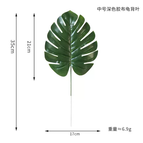 Dark tape medium turtle leaf★
