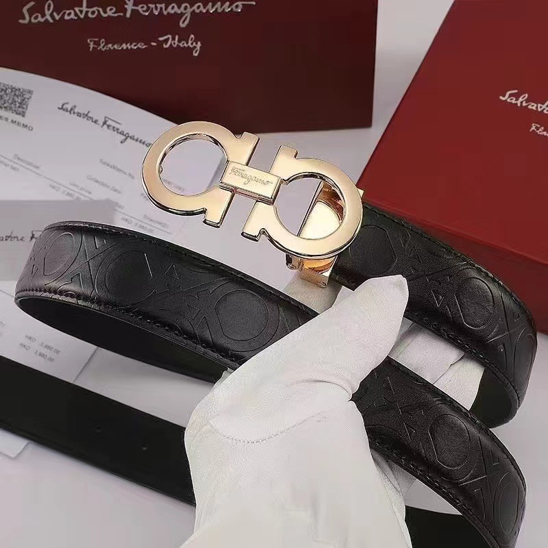 Half-grain gold buckle [clip buckle-gift box] / 105cm