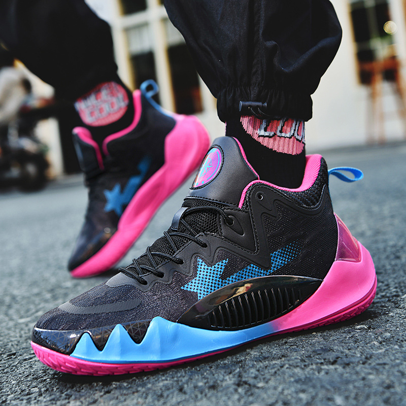 demi-season fashionable quality breathable basketball shoes