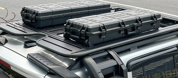 Universal car travel large-capacity roof luggage box, roof equipment box, three-proof car-mounted explosion-proof box