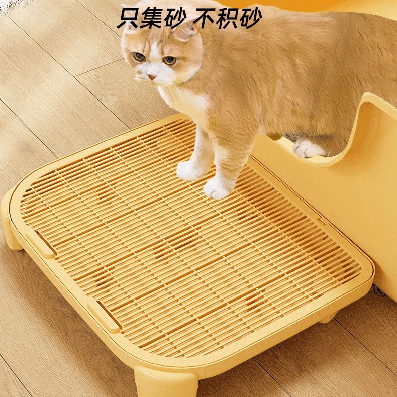 고양이 모래 매트, 이동 방지, 이중층 고양이 모래 제어 매트, 고양이 화장실 발 문지름 모래 제어 테이블, 고양이 모래 상자, 고양이 애완 동물 용품