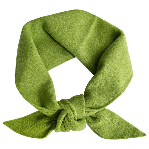 British original niche brand triangle scarf with cashmere small scarf for women in autumn and winter, comfortable and skin-friendly neck protection small scarf