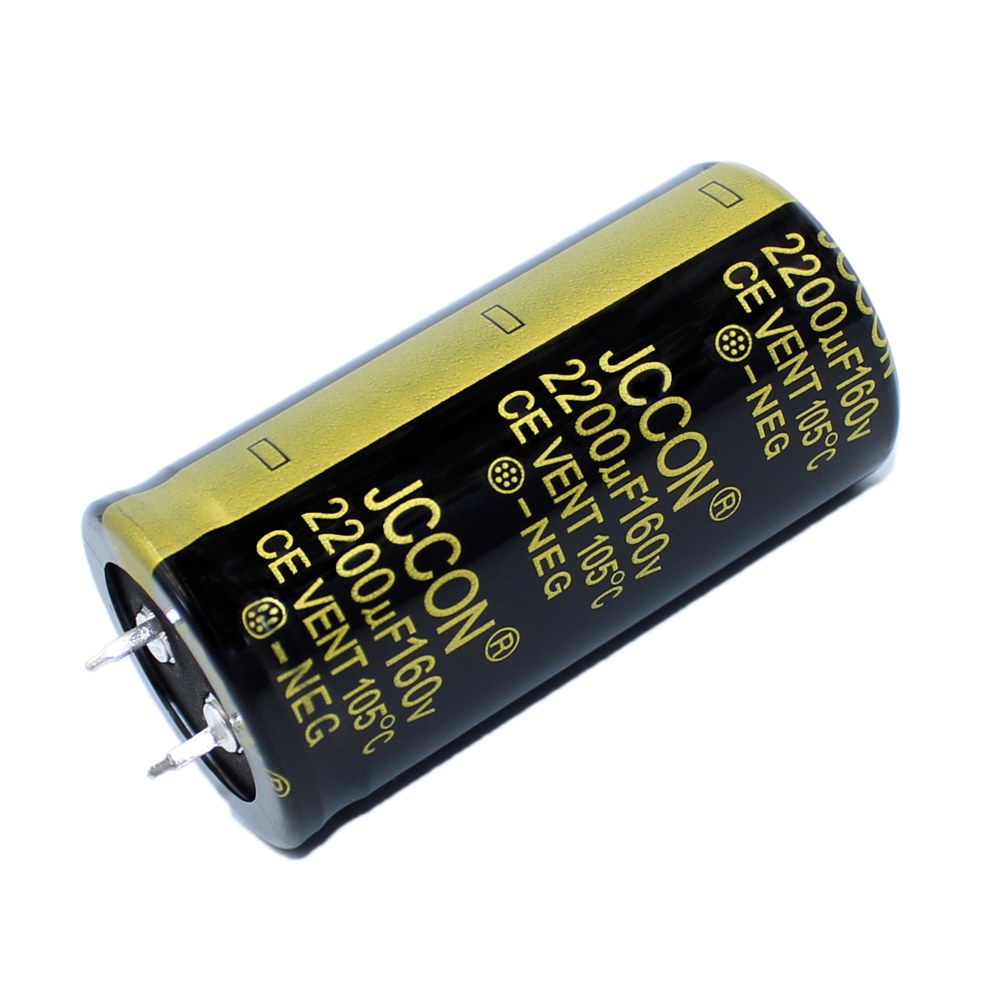 160v2200uf 160v JCCON黑金 線切割縫紉機足壓鋁電解電容30x60
