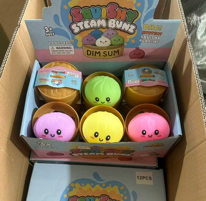 Realistic Squishy Toy (TPR) — Simulation Bun & Decompression Slime, Assorted 5–10 cm