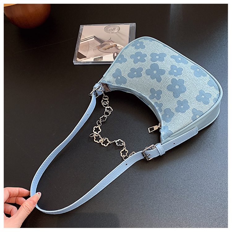 Women's Shoulder Bag Crescent Chain Underarm Bag For Women_voghion.com