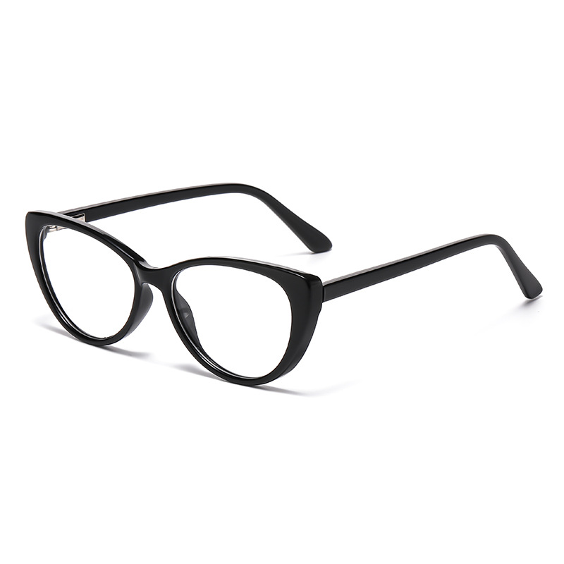 Moda gafas de lector pin ultra ligero transfronterizo ojo de gato red red especial de alta definición anti-luz azul gafas de lector para personas mayores