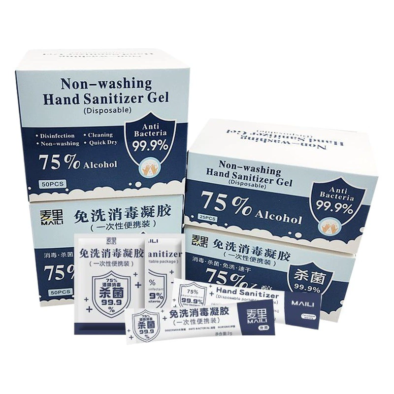 Фабрика Miley прямой одноразовый гель для дезинфекции рук стерилизация Быстросохнущий дезинфицирующее средство для рук оптом
