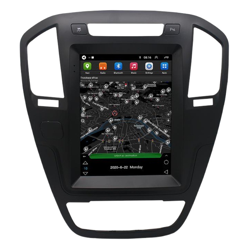 Aplicable a Buick 09-13 Junwei navegación coche Android navegador todo en uno GPS pantalla vertical Buick Junwei