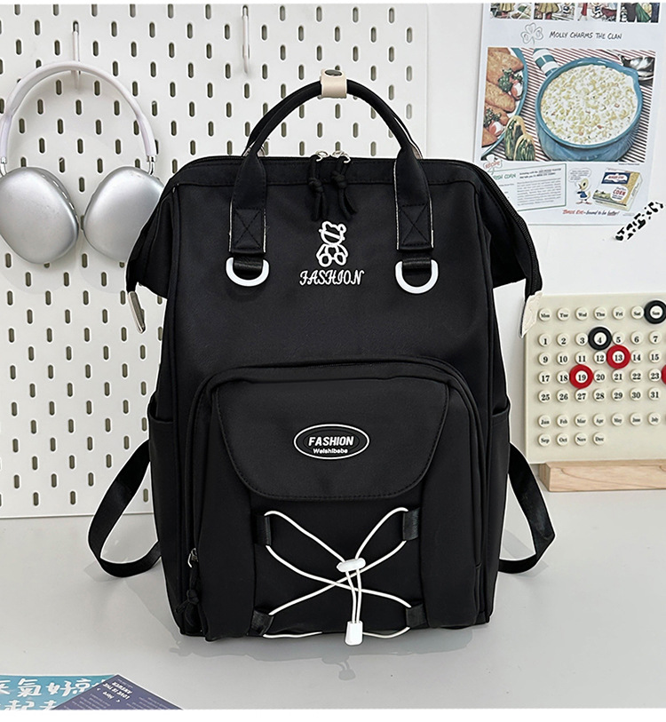 Kids Backpacks High Value Schoolbag Cream Cute Versatile Backpack Junior High School Student Schoolbag Female Dopamine Backpack_voghion.com