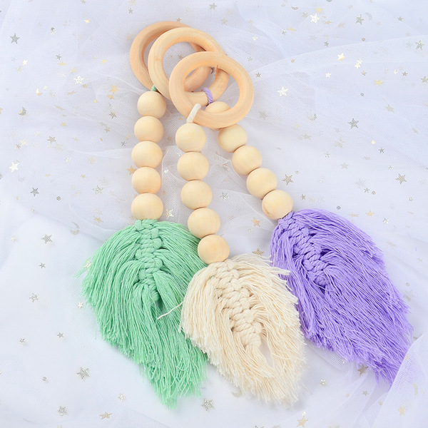Children's wooden crochet for gym