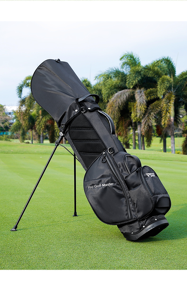 Túi đựng gậy golf PGM chống nước có chân đế gập, kích thước 127x35x35 cm — QB156-Màu đen, QB156-màu xanh đậm, QB156-Màu xám chi tiết 14