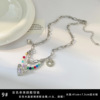 Summer necklace from pearl, brand accessory hip-hop style, universal pendant, light luxury style, wholesale