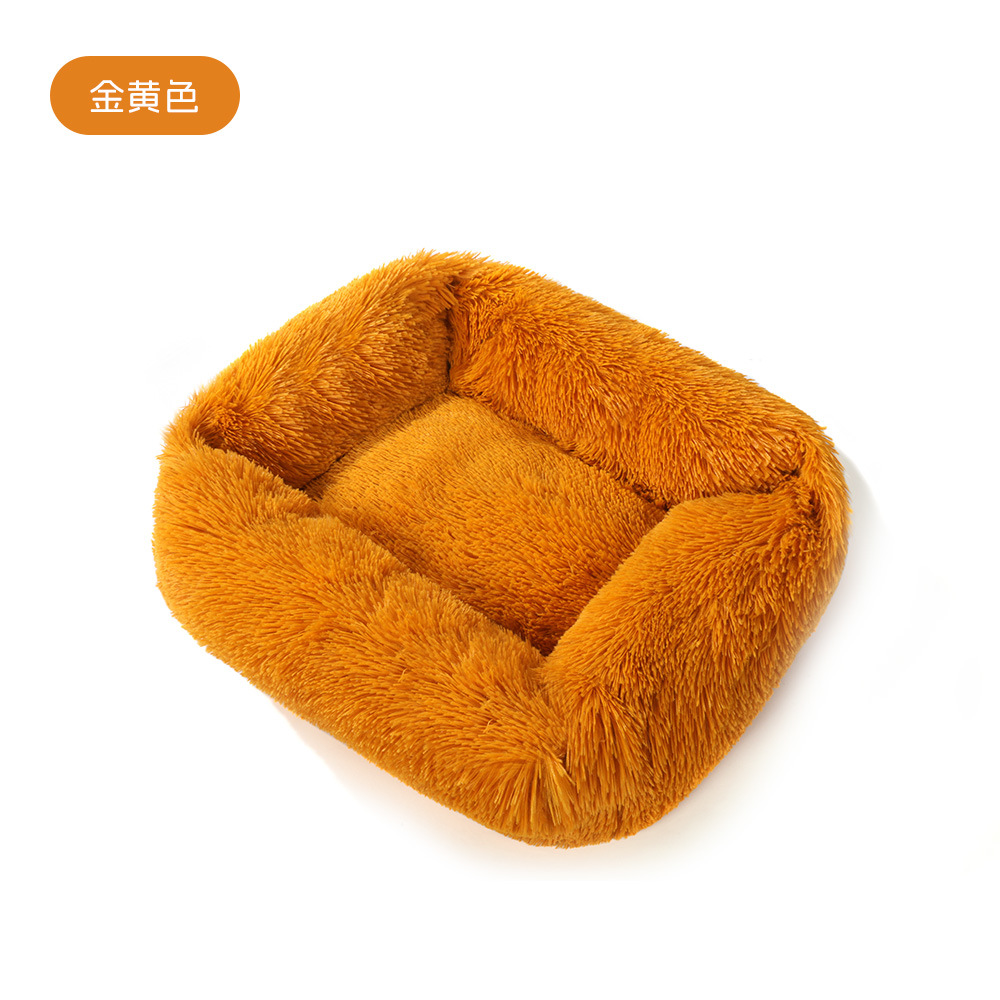 Peluche de invierno para mascotas Peluche para gatos Peluche para perros cuadrado Estera para mascotas Cama para gatos Cama para perros Productos para mascotas