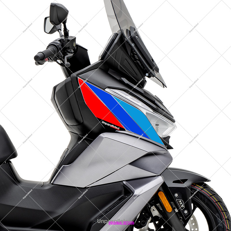 Adecuado para 25 Promise SR250GT Carrocería Impresión Decoración impermeable Pegatina Pegatina Modificación Accesorios