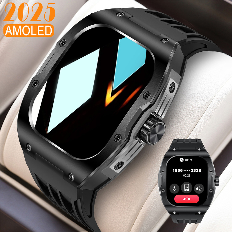 Cross-border smart watch AK69 outdoor fitness sports bracelet call HD touch bluetooth phone watch