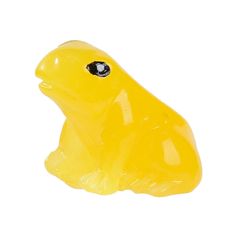 Colorful doll, creative accessory, frog, micro landscape