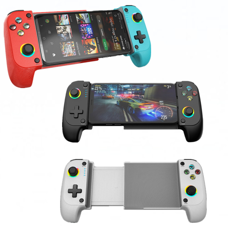 Suitable for IOS, Android mobile phone Bluetooth wireless gamepad Satek stretchable mobile phone game controller