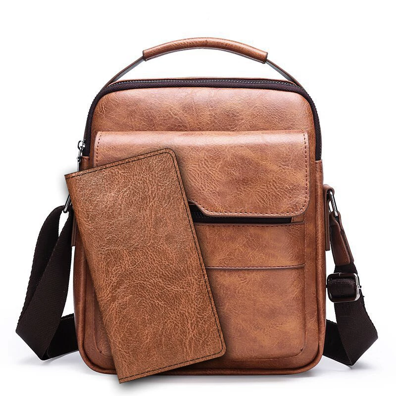 Water repellent shoulder bag, wear-resistant protective bag, capacious one-shoulder bag