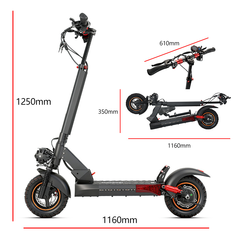 Fábrica directa de scooter eléctrico MX14 super larga duración doble amortiguación scooter Europa y América almacén en el extranjero un agente