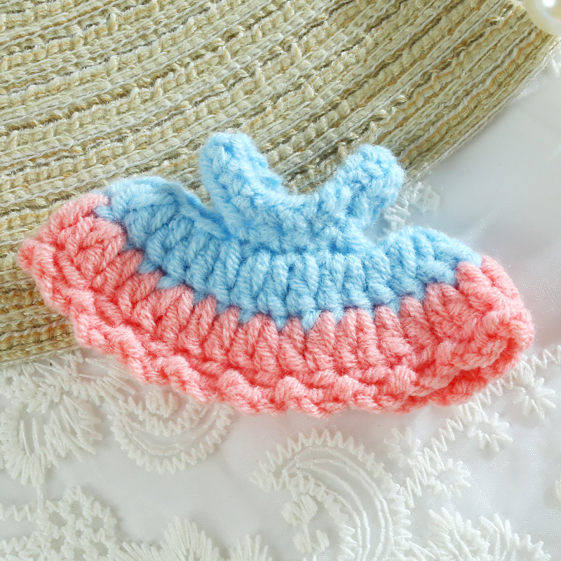 핑크와 블루 투톤 스커트