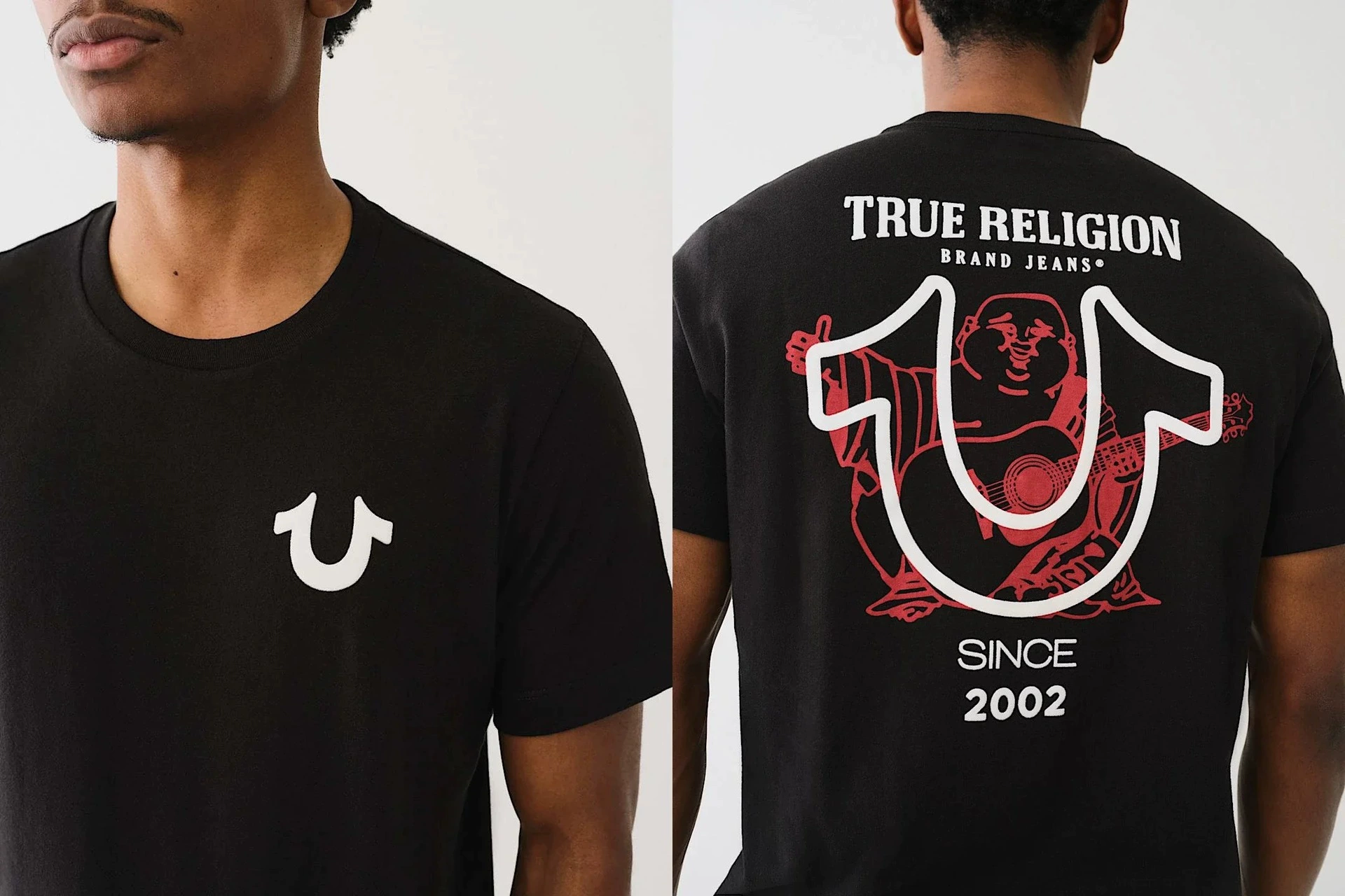 Футболка True Religion женская, короткие рукава, мужская винтажная повседневная