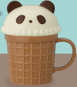 CONCOMBRE/животное мороженое с крышкой кружка