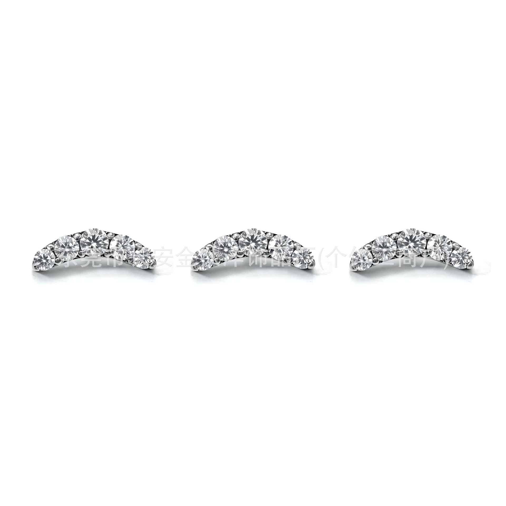 Pointed titanium steel lip stud product view