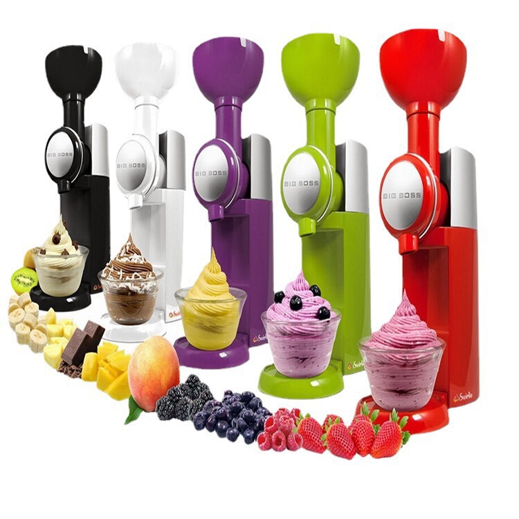 Ice Cream Big Boss Swirlio Ice Cream Maker Home-Use Fruit Ice Cream Machine Blender Homemade Wholesale