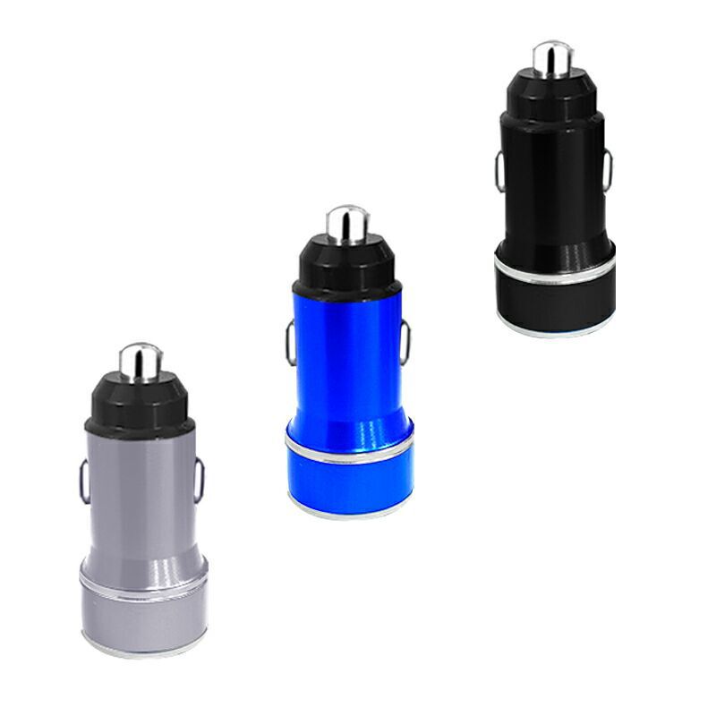 Dual-port Car Charger Aluminum Fast Charging Metal Car Charger Aluminum Alloy Car Charger Manufacturers Selling Dual-port Car Charger Aluminum Fast Charging Metal Car Charger Aluminum Alloy Car Charger Manufacturers Selling