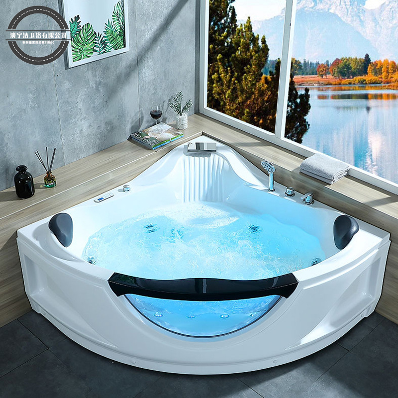 Ao Ningjie Homestay Hotel Bathtub Acrylic Bathtub Small Apartment Household Adult Integrated Leisure Freestanding