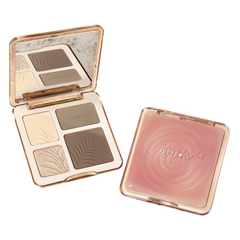 Judydoll Orange Contour Palette Polaroid Eyeshadow Brightening Concealer Shadow Nose Shadow Contour Palette Highlight Comprehensive Palette