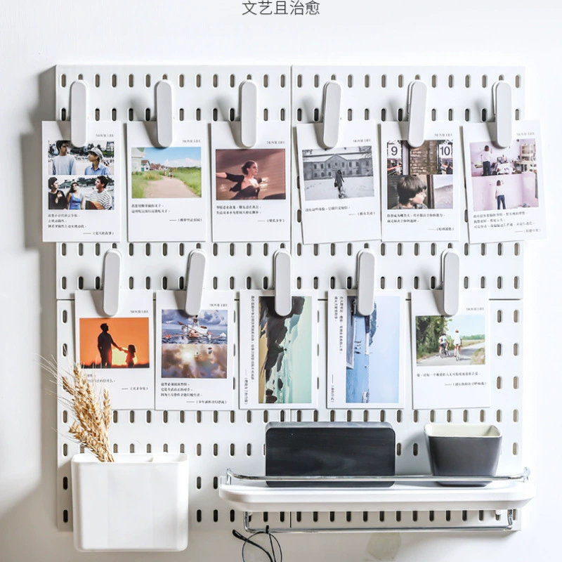 Cave board -free punching the same board wall dormitory kitchen bathroom shelf shelf wall -mounted storage frame partition