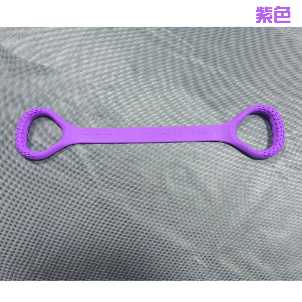 Banda de tensión de silicona Dispositivo de tensión de 8 palabras hombro abierto belleza espalda casa yoga fitness banda elástica brazo entrenamiento de fuerza Camilla