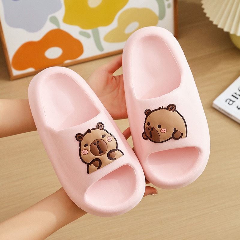 EVA 빵 슬리퍼 발라-핑크