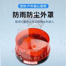 LTE-5061声光报警器220V小型报警频闪信号灯12V24V爆闪警示闪烁灯