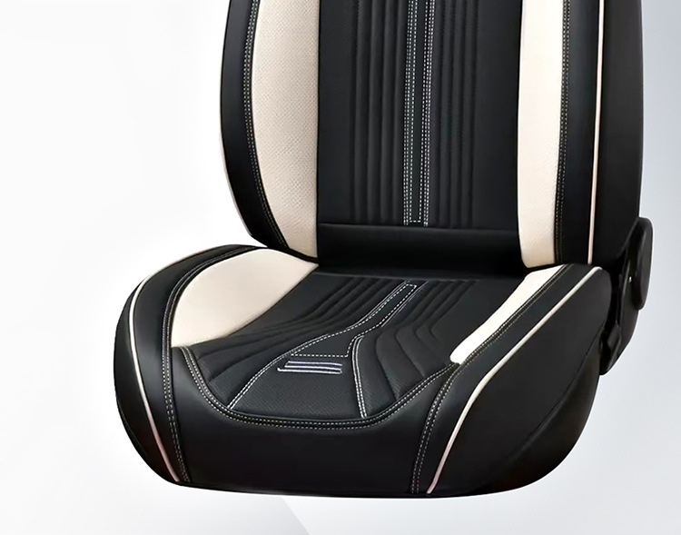 Suitable for Car Seat Covers, Universal for All Seasons, Full Coverage Seat Covers for Front and Rear Rows, Nappa Leather Car Seat Cushions