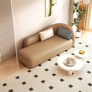 Cream Style Living Room Curved Sofa Internet Celebrating Bedroom Room Homestay Beauty Couch Recliner Hotel Balcony