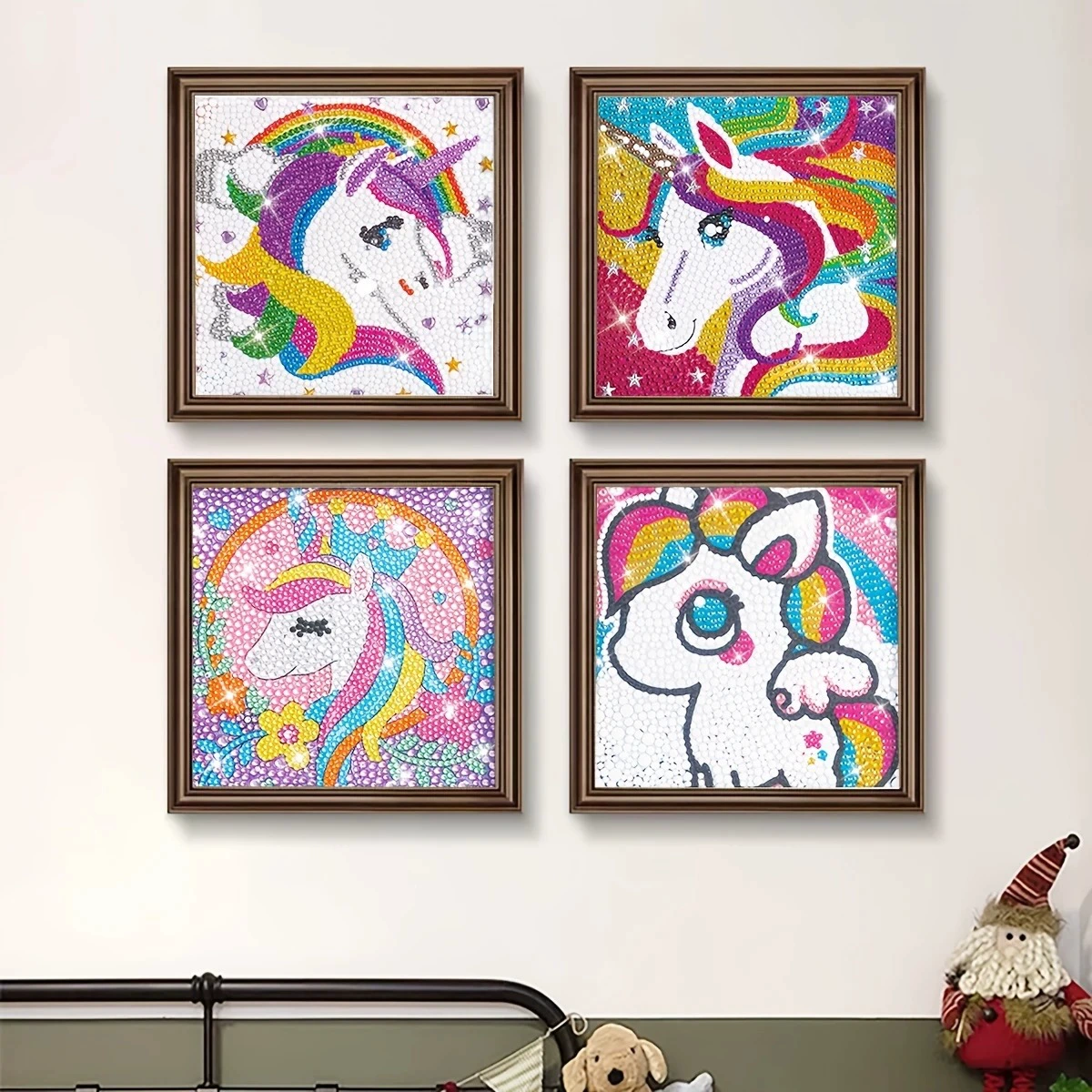 Алмазный набор, мультипликационная мозаика, 15×15см, ручной работы