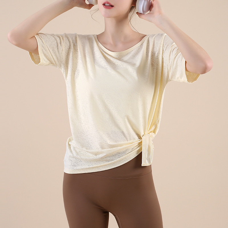 Summer Mesh Quick-drying Breathable Short-sleeved Sports Blouse Loose Casual plus size Yoga Top Fitness Yoga Clothes Summer Mesh Quick-drying Breathable Short-sleeved Sports Blouse Loose Casual plus size Yoga Top Fitness Yoga Clothes