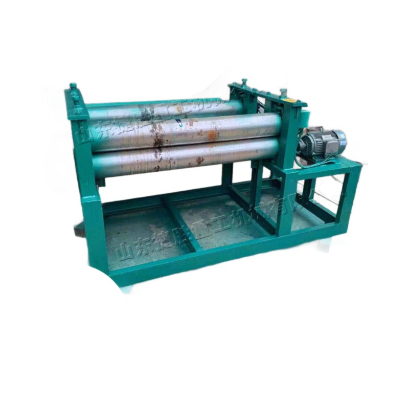 Máquina niveladora de bidones de aceite de desecho Máquina niveladora de bidones de aceite de rodillo de doble presión pequeña