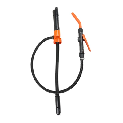 Cross-Border Temu Detachable Electric Water Kempinq və səyahət - big-gun-hose-orange-black