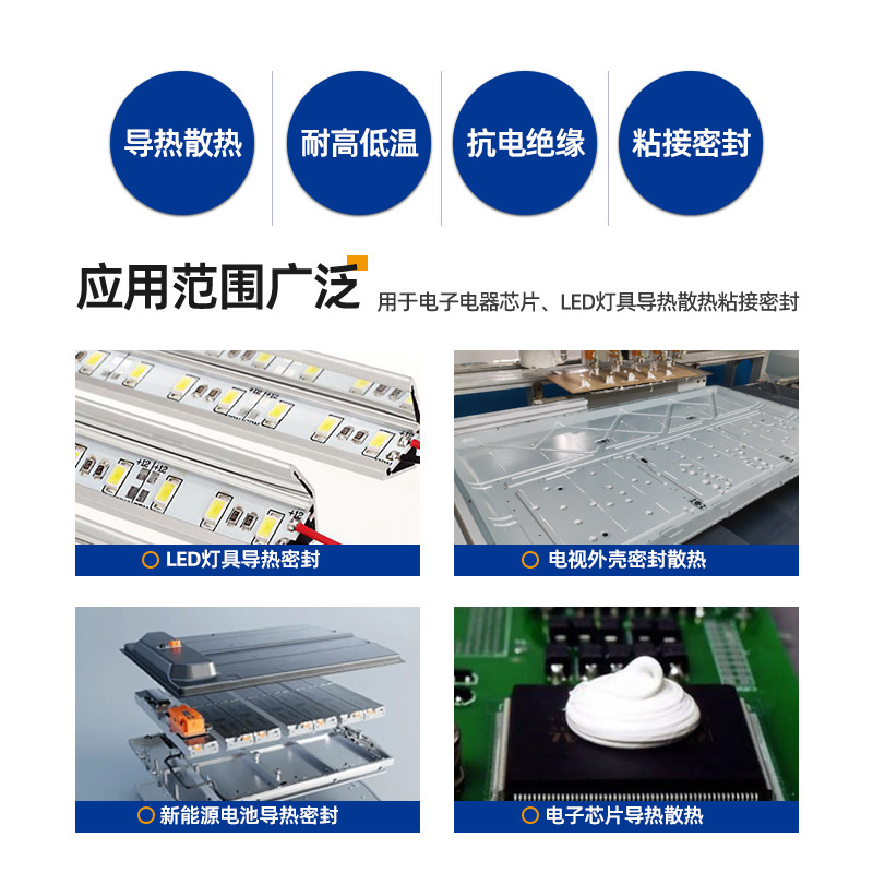三島SD933熱伝導性シリコンLED照明器具電子部品接着シールCPU冷却接着剤シリコンゴム|undefined