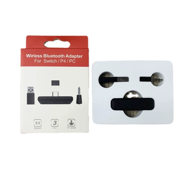 SWITCH/PS5 Bluetooth adapter audio receiver PS4/PC Bluetooth wireless headset transmitter