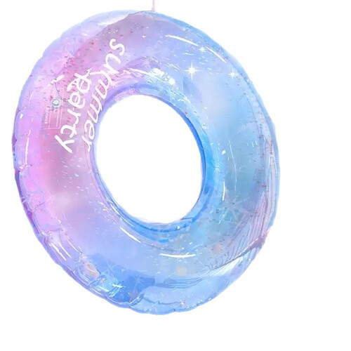 Starlight swimming ring adult thick unisex life jacket children summer inflatable armband for adults equipment with handles large