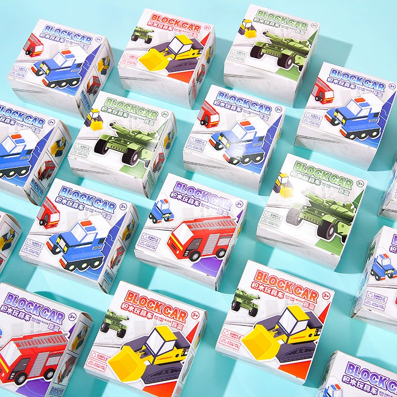 Конструктор toy car, трансформер, робот для мальчиков и девочек для детского сада, ручная работа, подарок на день рождения