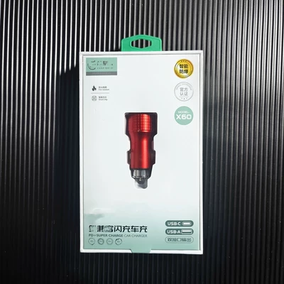 for Android Apple type-c Xiaomi | Mobil şarj cihazları - super-x60pd-car-chargercolor-mix-and-match-delivery
