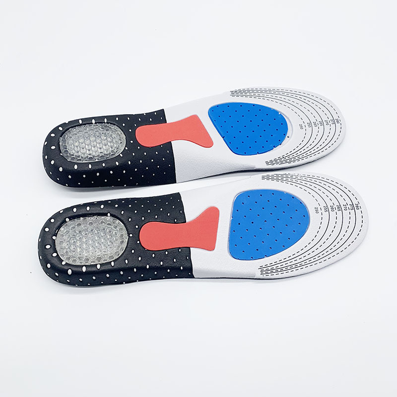 Plantillas de silicona transpirables y amortiguadoras para entrenamiento militar para hombres y mujeres, plantillas deportivas cómodas de EVA que absorben el sudor, venta al por mayor, absorbentes del sudor y transpirables