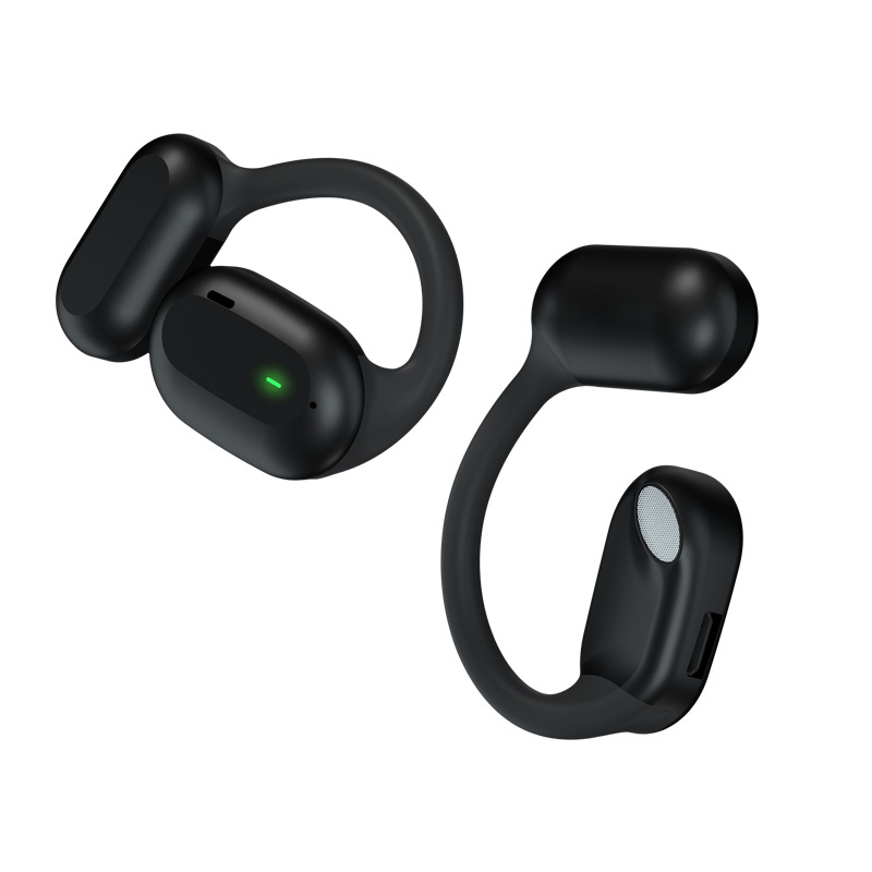 Auriculares Bluetooth de conducción Excelay AIR9 de una oreja, duración de batería ultralarga, fábrica de origen de tapones para los oídos OWS transfronterizos