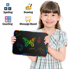 11/13/16/22/28寸充电液晶手写板彩屏儿童画板写字涂鸦绘画小黑板
